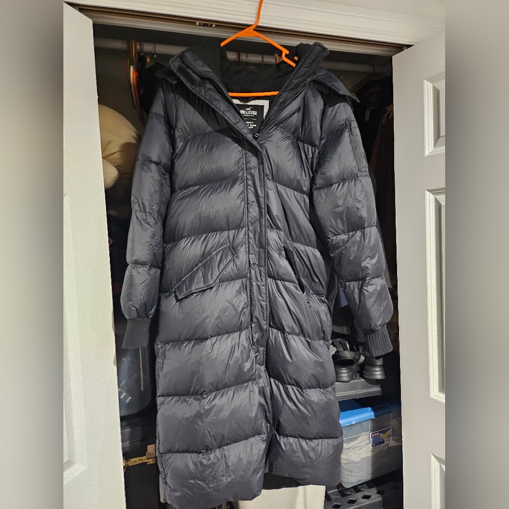 Abercrombie long puffer